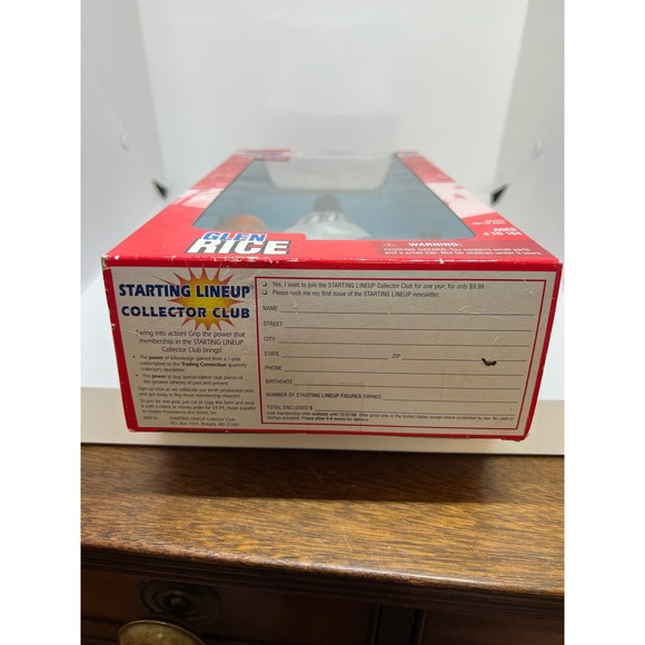 NEW Glen Rice 1998 edition starting lineup Figure - Picture 4 of 6